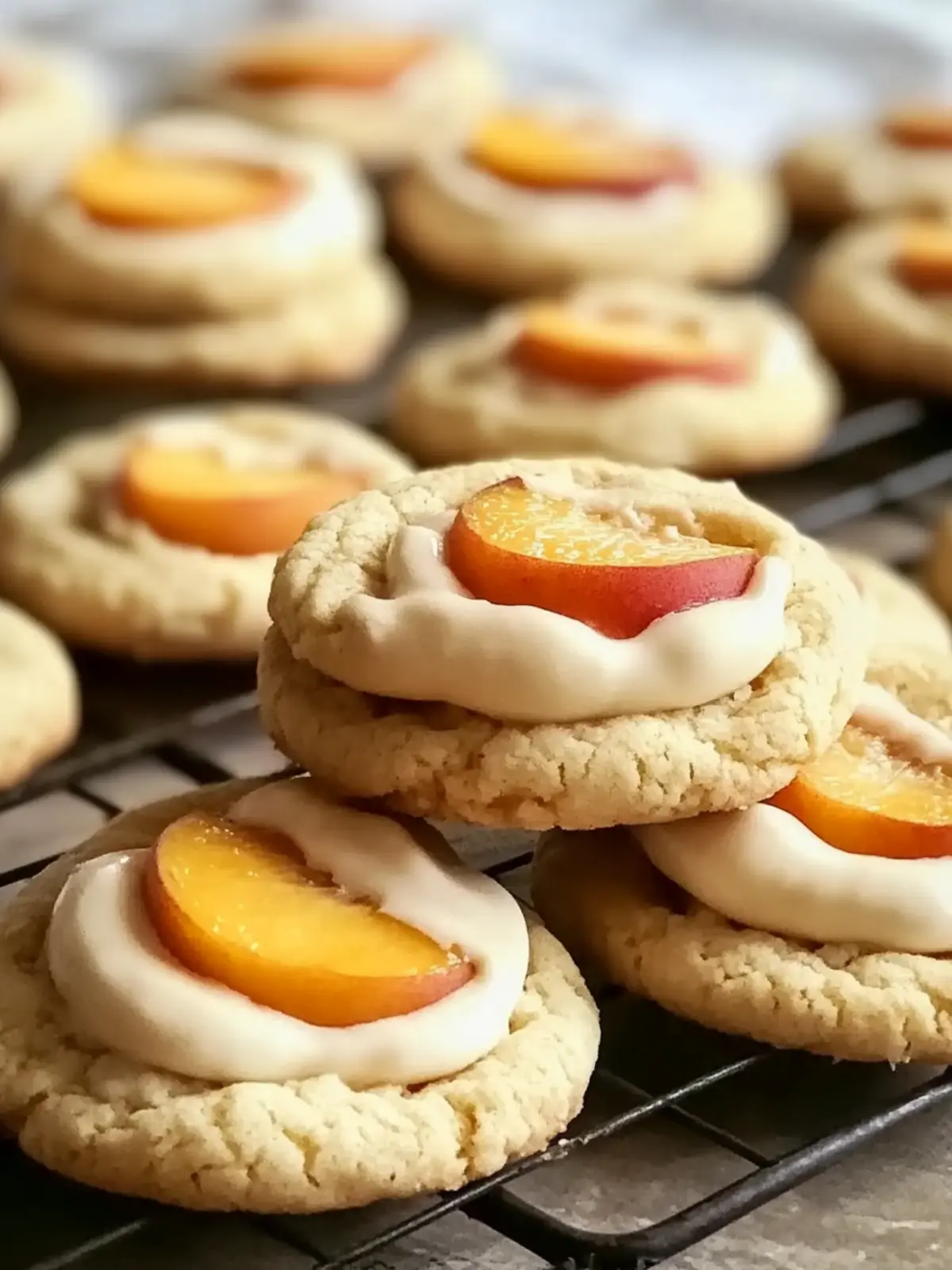 Peaches and Cream Cookies Recipe – Easy Chewy Spring Dessert