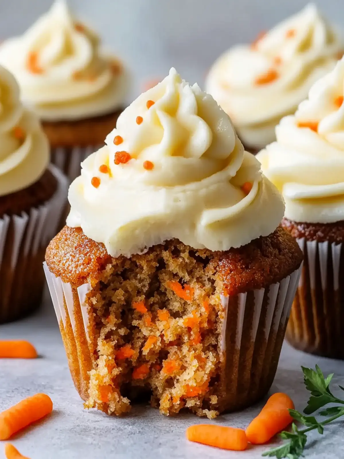 Carrot Cake Cupcakes