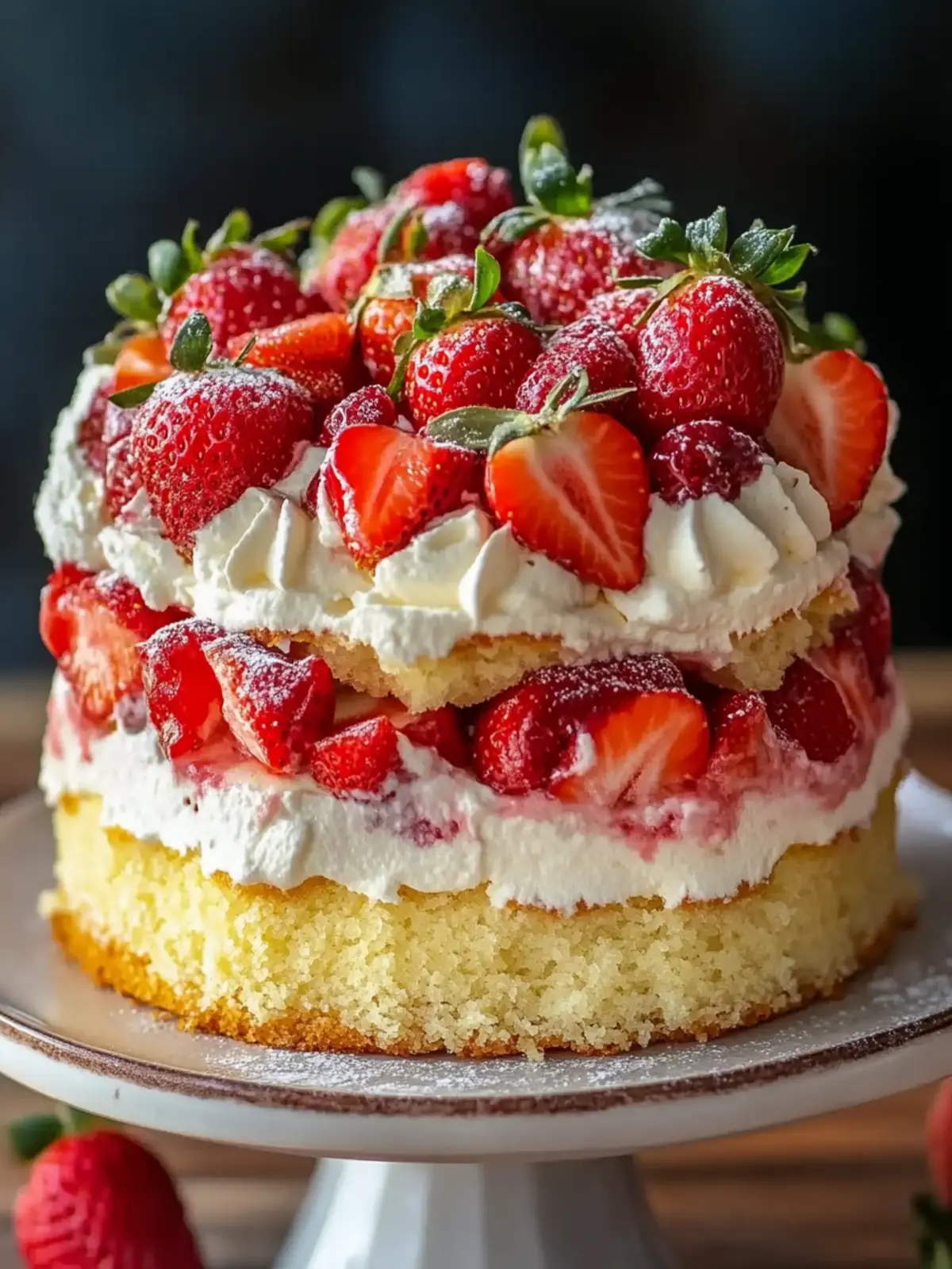 Strawberry Custard Cake Recipe (The Ultimate Guide)