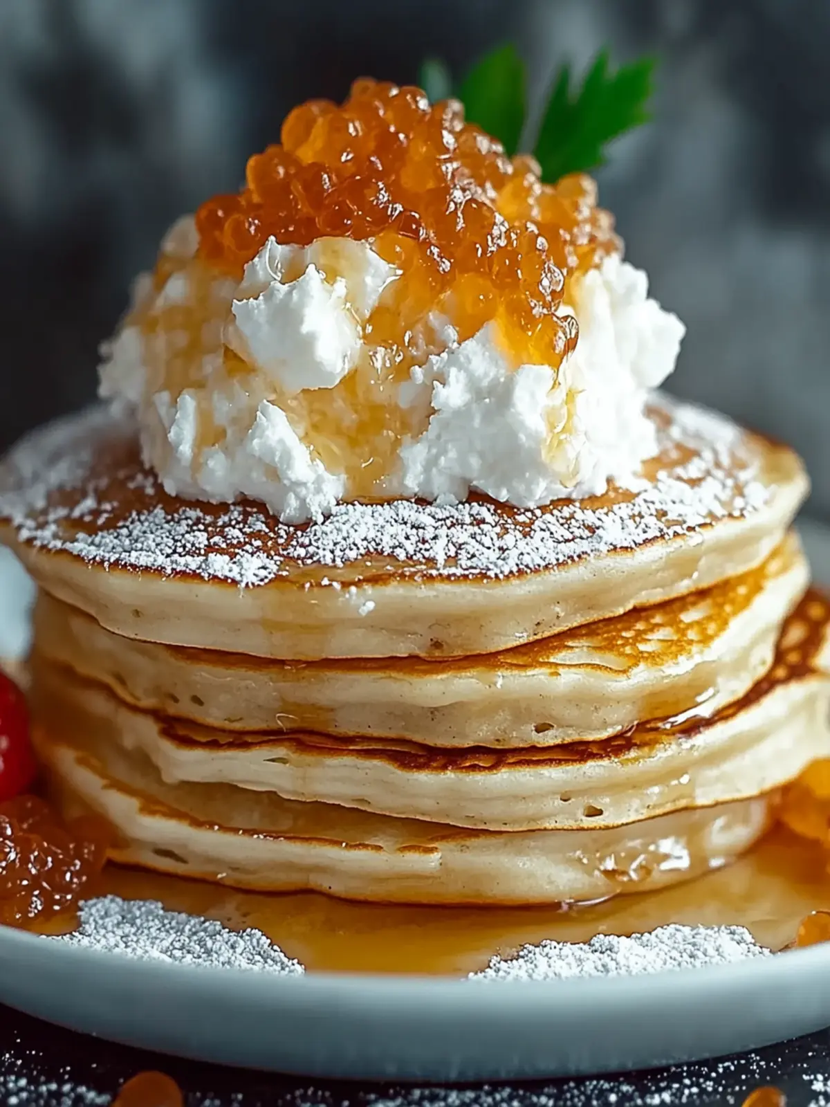 Indulgent Sweet Coconut Cream Pancakes for a Tropical Twist
