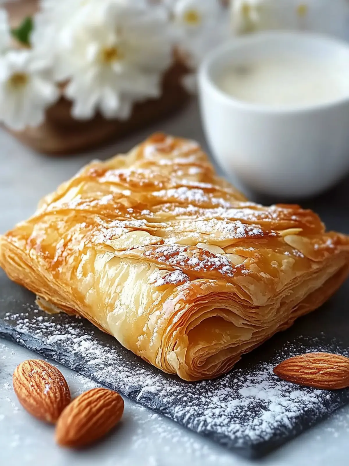 Flaky Sweet Almond Pastry That Will Delight You