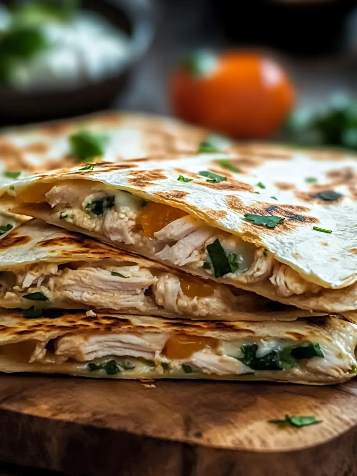 High-Protein Chicken Ranch Quesadilla Recipe: Lunch Ideas For Friends & Family Dinners