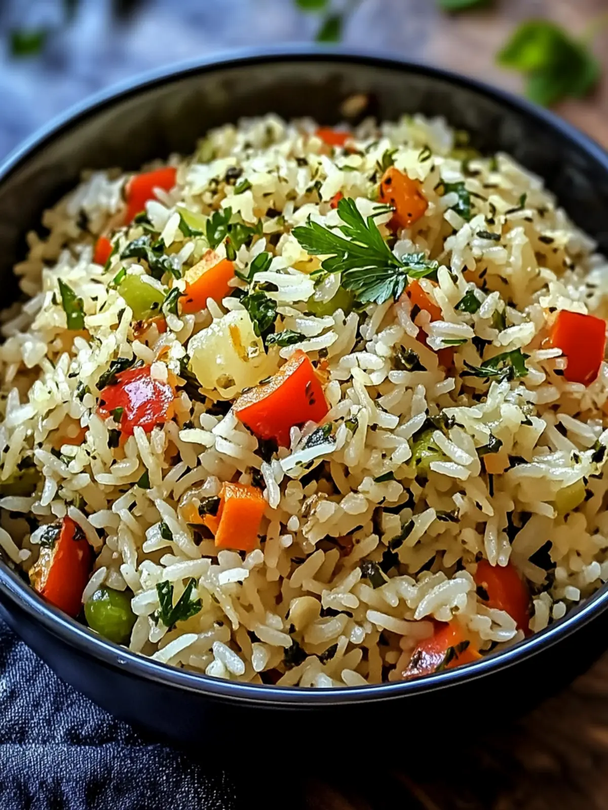 Vibrant Herbed Vegetable Rice Recipe for Quick Wholesome Dinners 2 Herbed Vegetable Rice Recipe