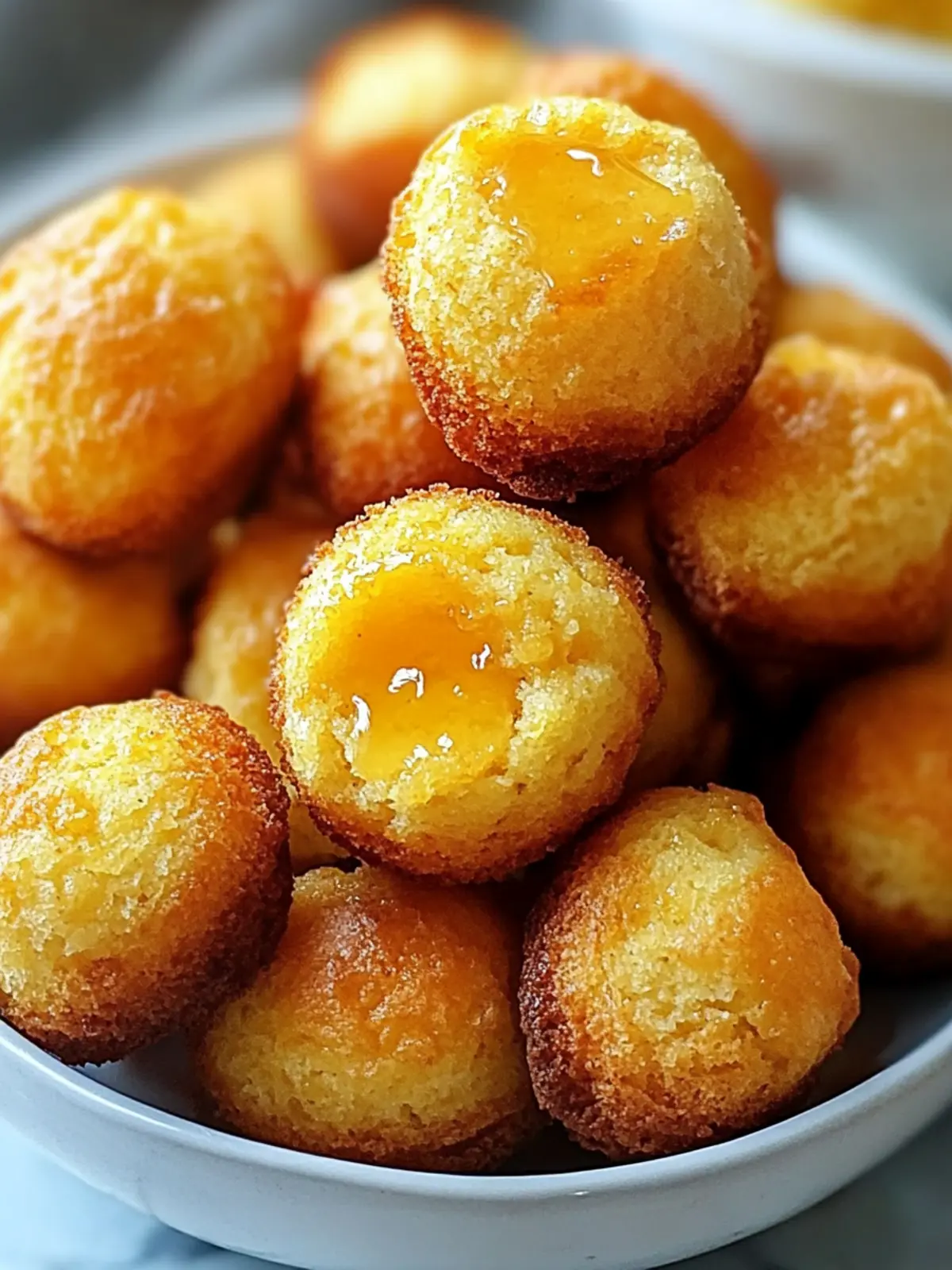 Southern-Style Honey Butter Cornbread Poppers