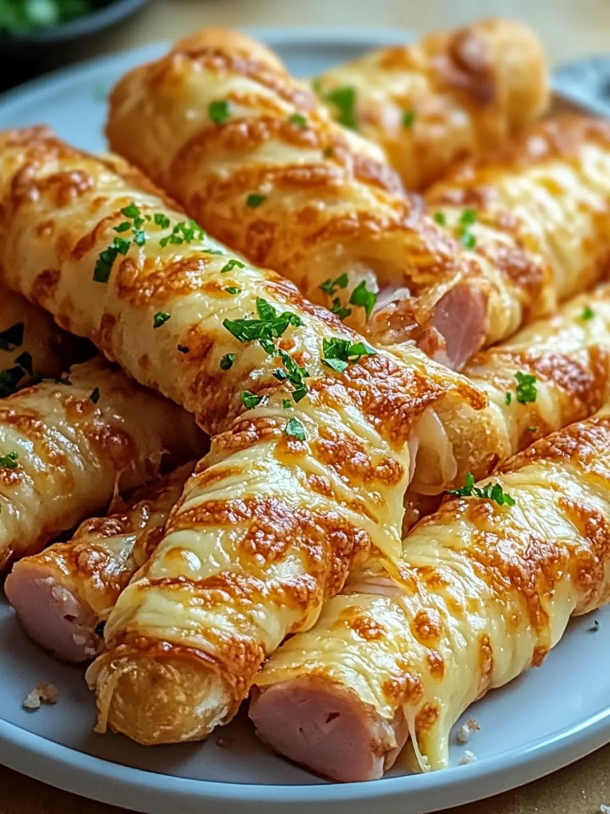 Irresistible Ham and Cheese Sticks You Can’t Resist