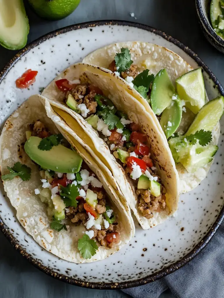 Smash Dumpling Tacos