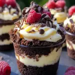 Loaded Brownie Cheesecake Cups