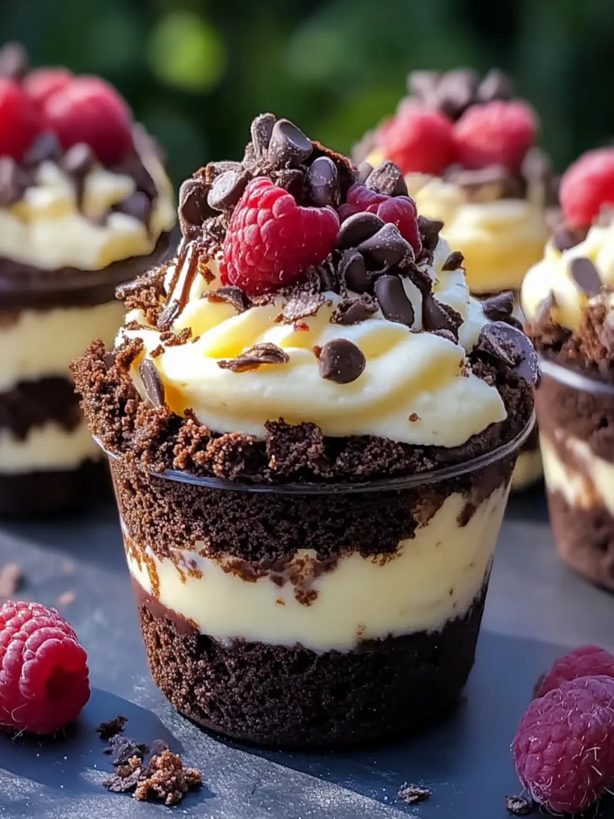Loaded Brownie Cheesecake Cups
