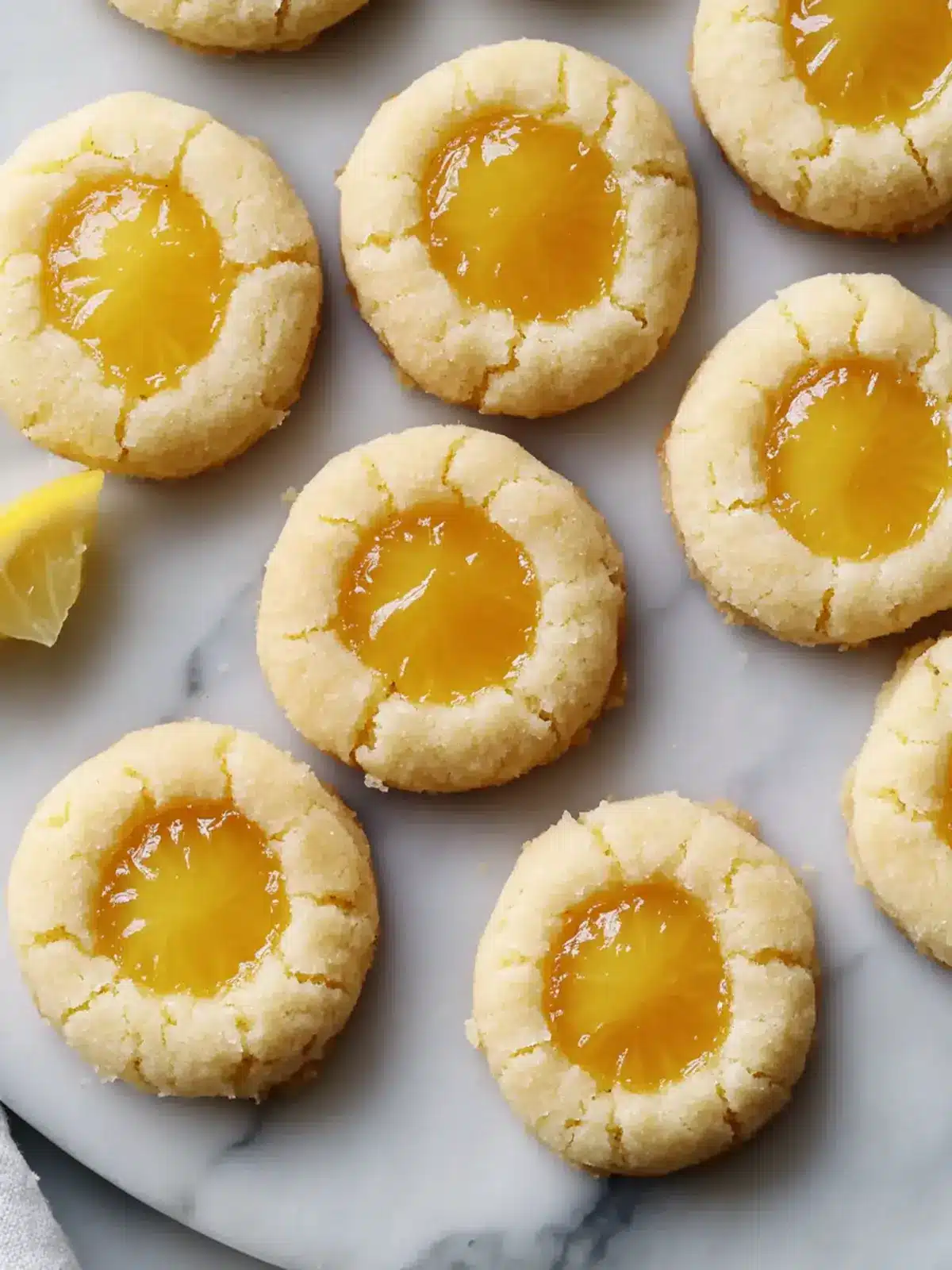 Almond Lemon Curd Thumbprint Cookies You Can’t Resist 3 Almond Lemon Curd Thumbprint Cookies