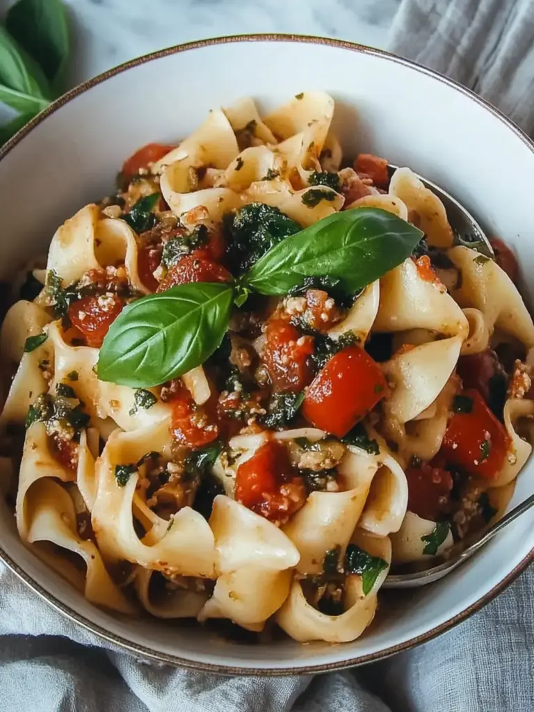 Italian Drunken Noodles