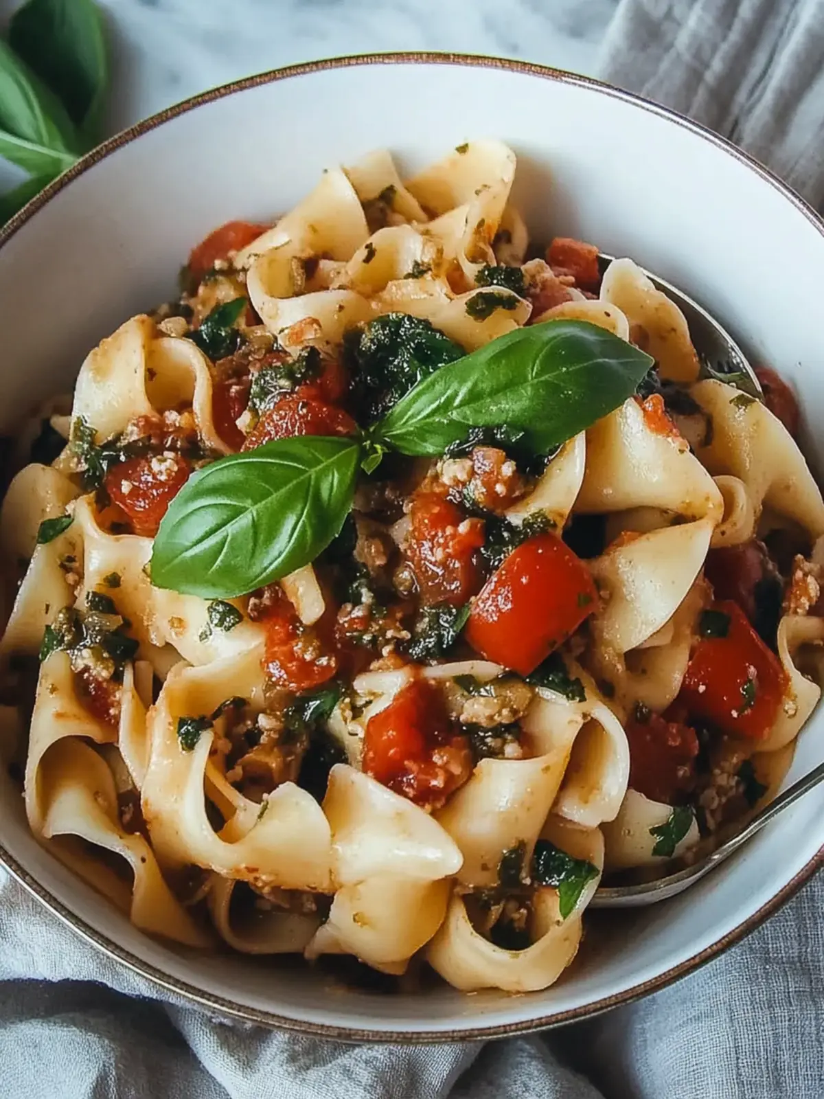 Italian Drunken Noodles