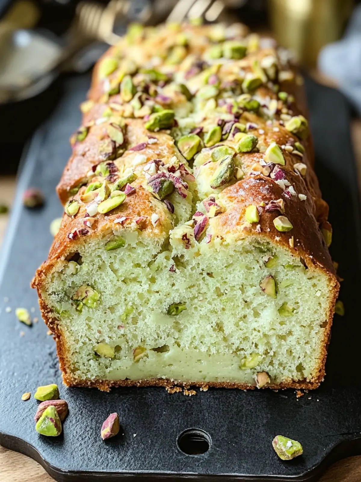 Deliciously Moist Pistachio Pudding Bread for Every Occasion 2 Pistachio Pudding Bread