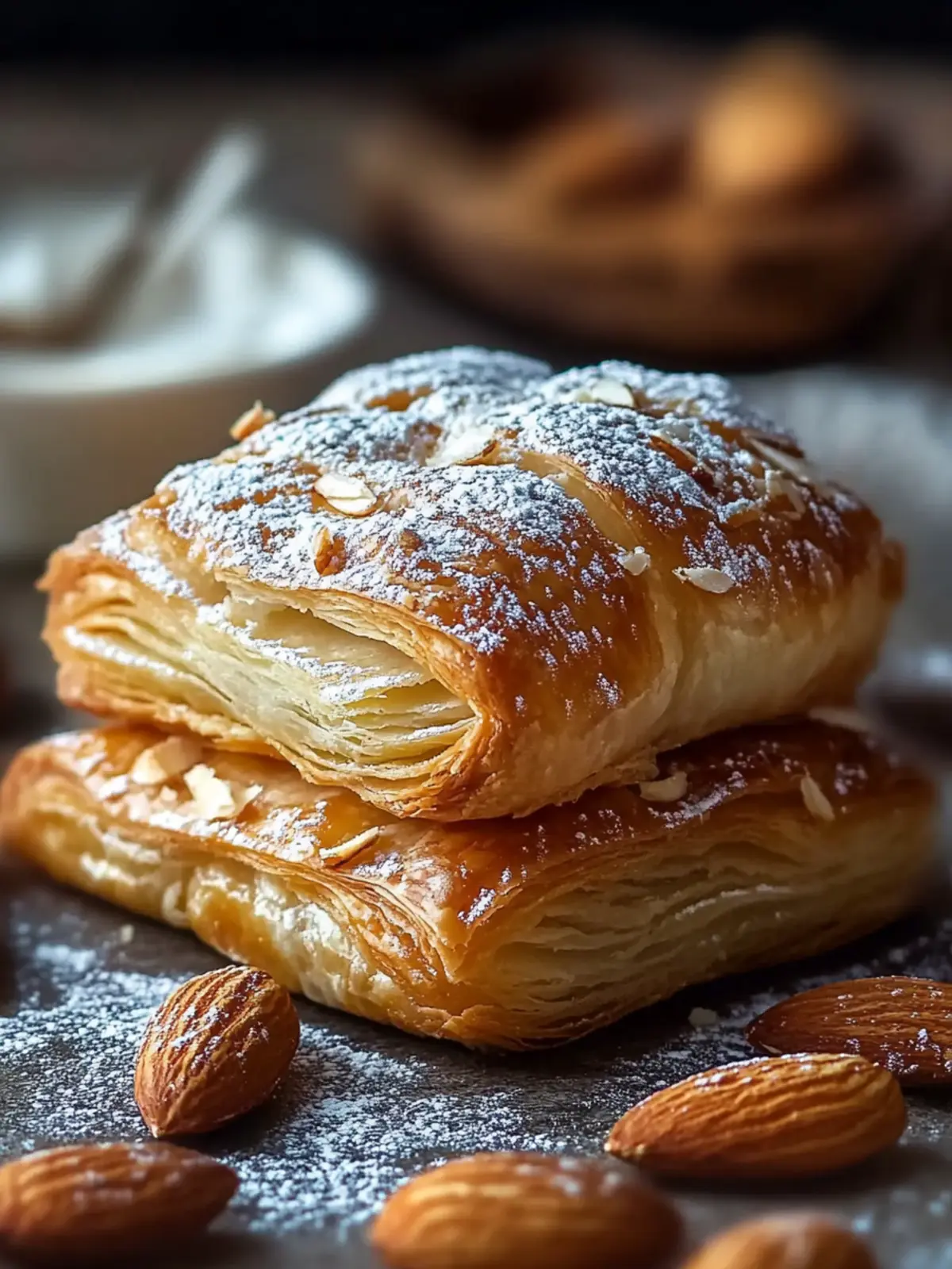Flaky Sweet Almond Pastry That Will Delight You