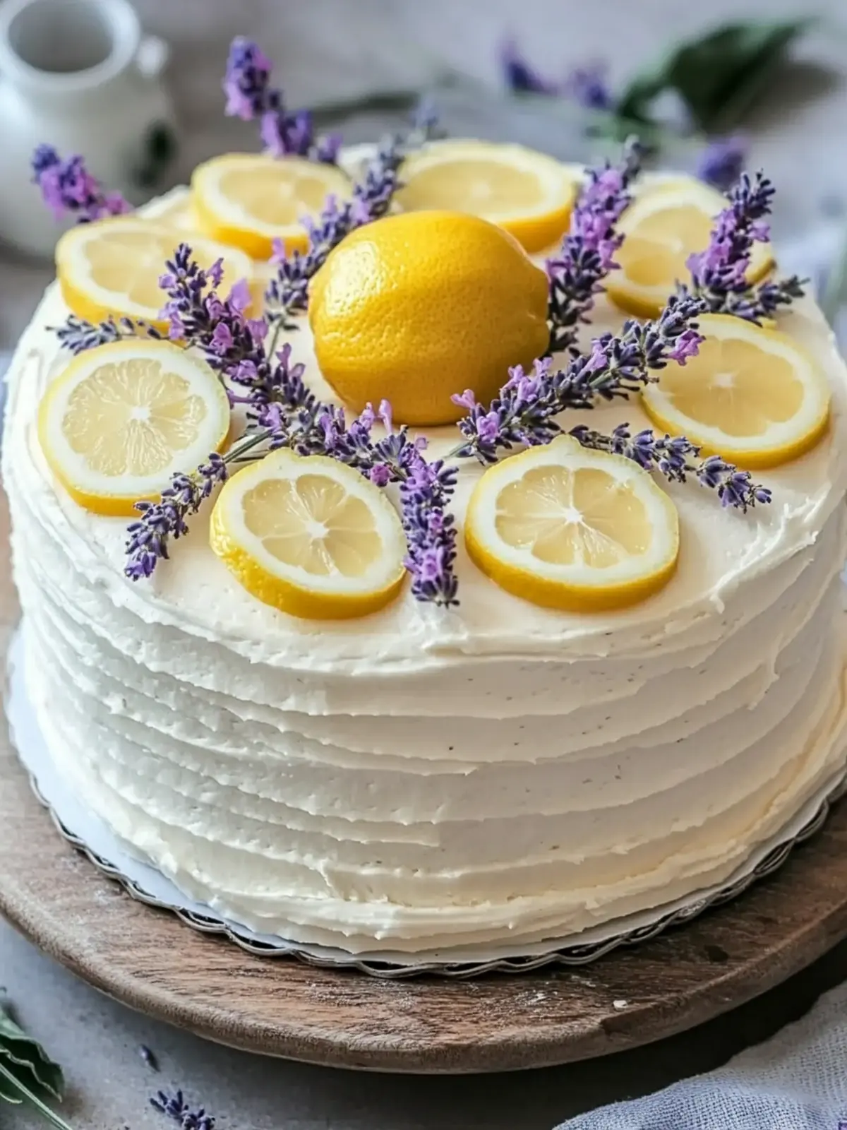 Lemon Lavender Cake