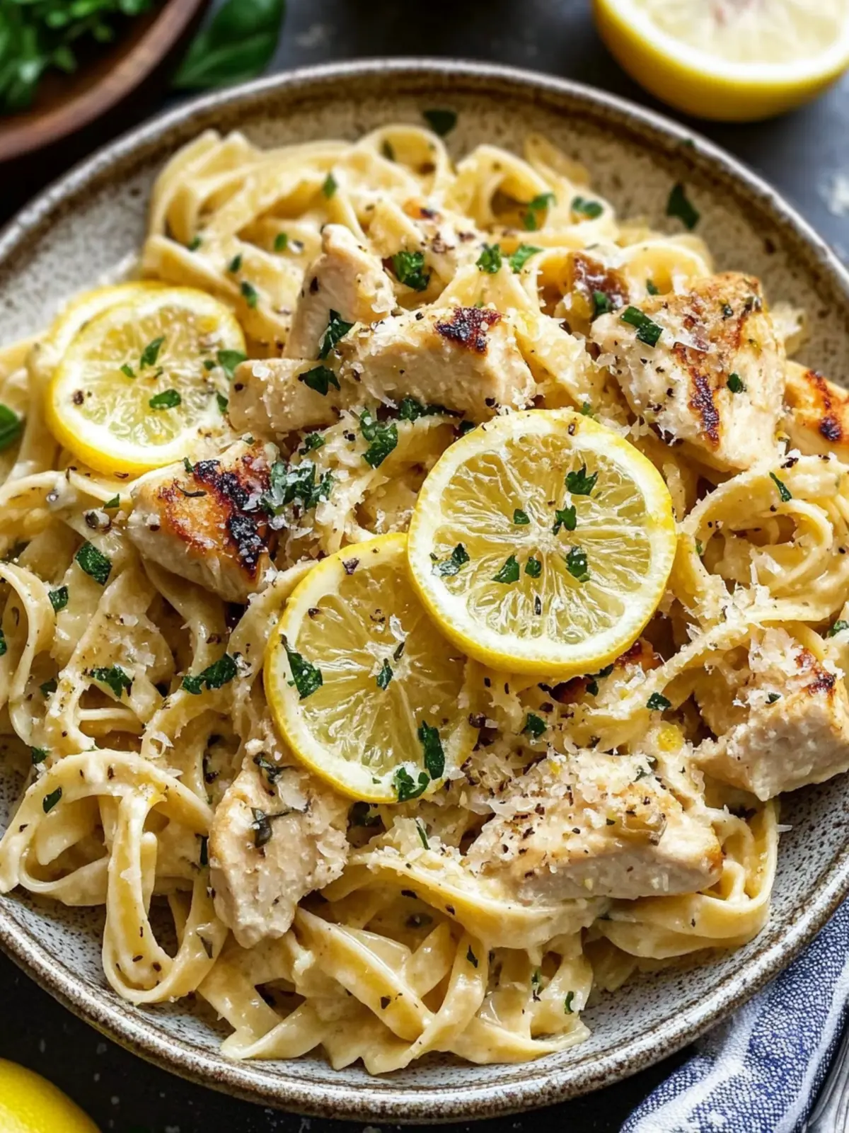 Lemon Chicken Pasta