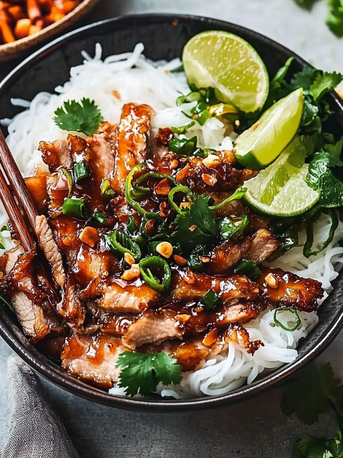 Vietnamese Caramelized Pork Bowls