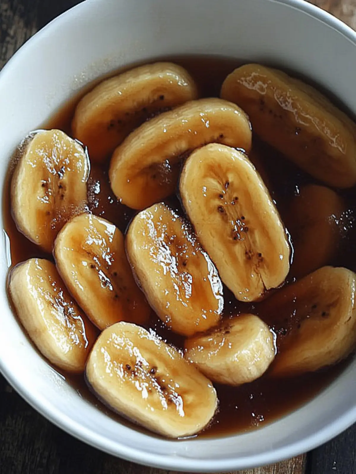 Plantain Bananas in Syrup (Minatamis na Saging)