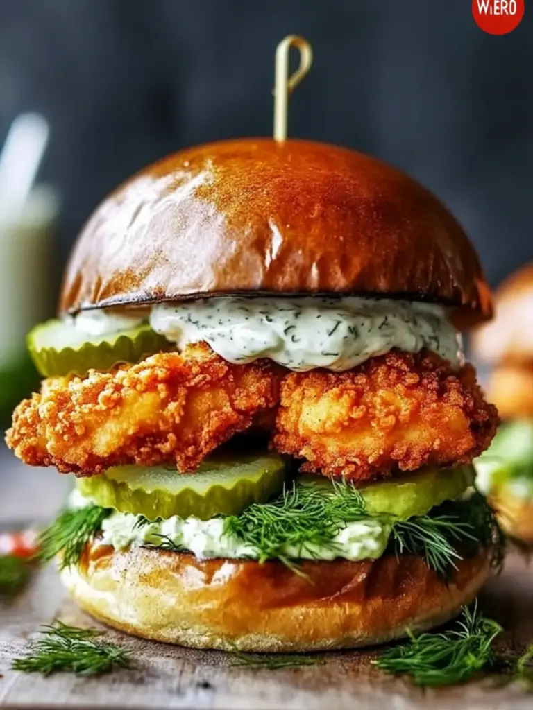 Crispy Dill Chicken Sandwich with Homemade Aioli: An Amazing Ultimate Recipe
