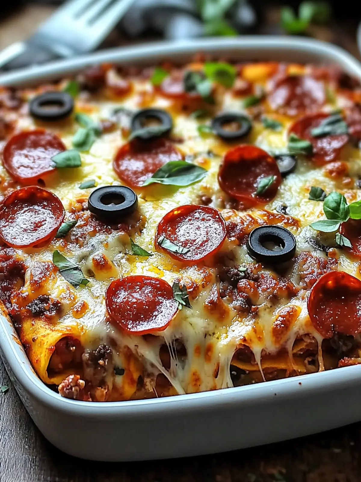 Irresistible Keto Low Carb Pizza Casserole You'll Crave