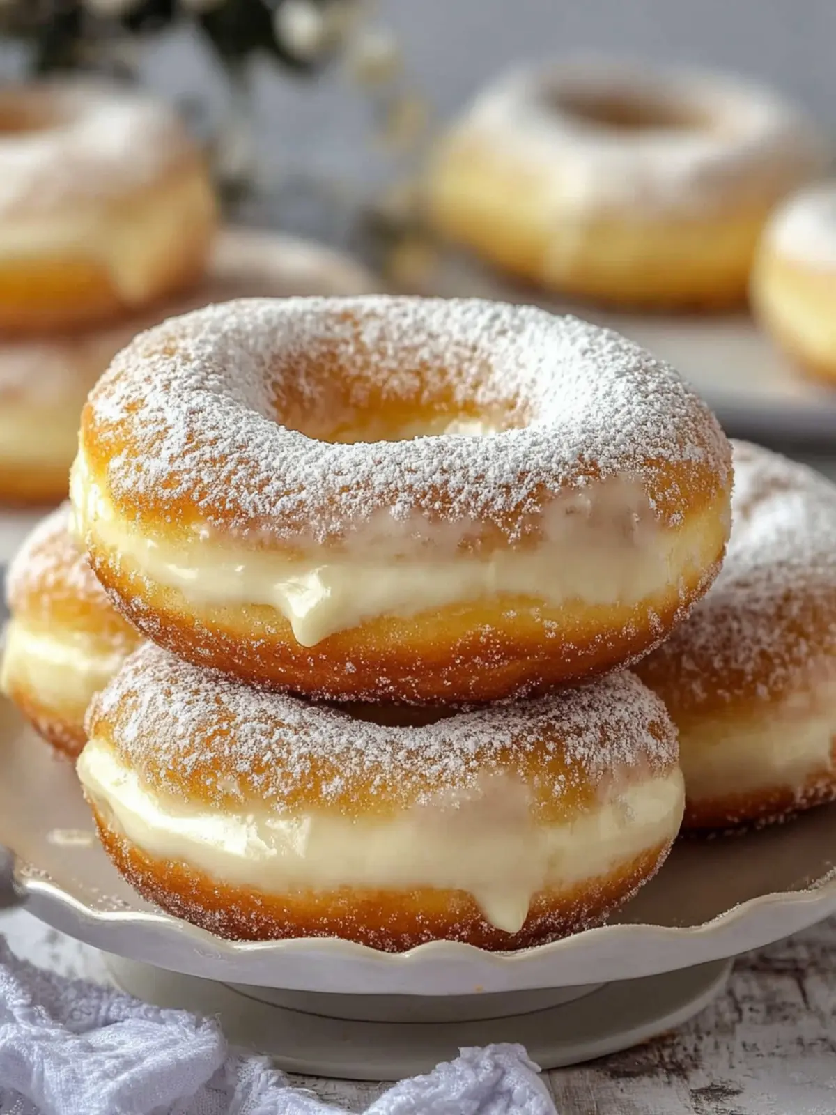 Bavarian Cream Donuts Recipe