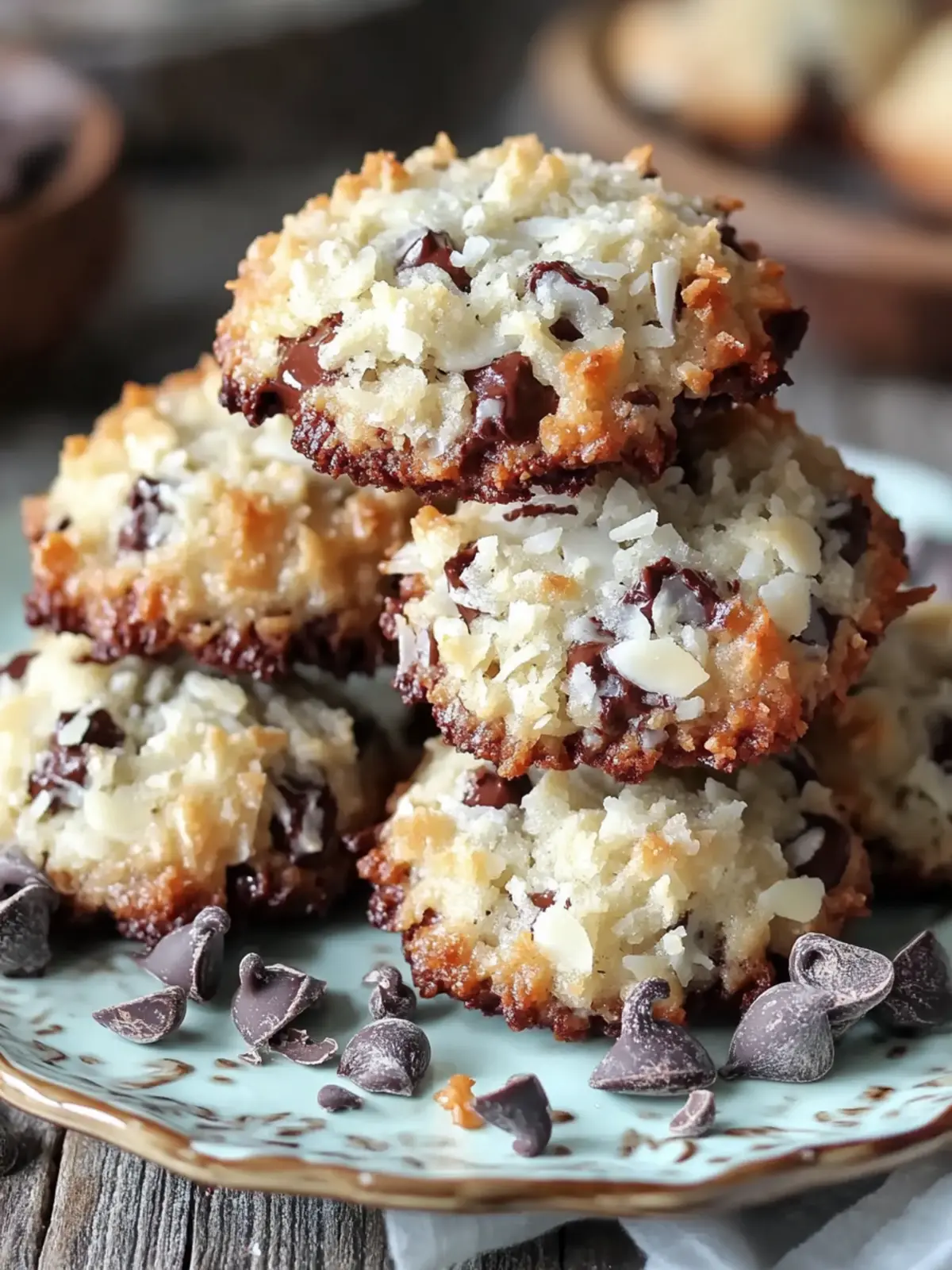 Almond Joy Cookies - Easy Chocolate Coconut Treat