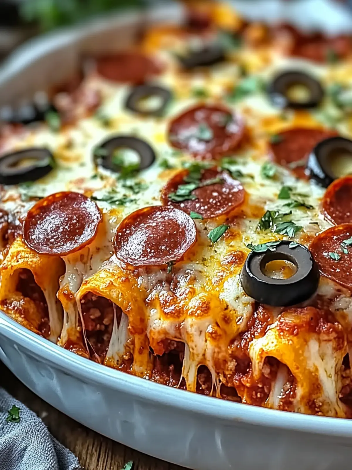 Irresistible Keto Low Carb Pizza Casserole You'll Crave