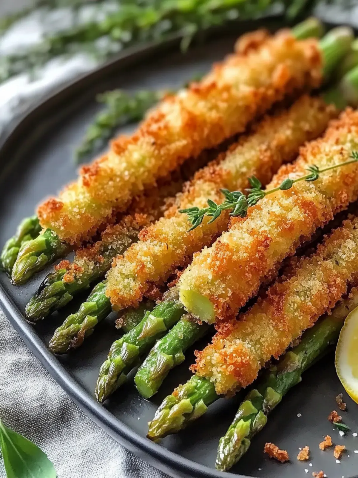Perfect Breaded Asparagus