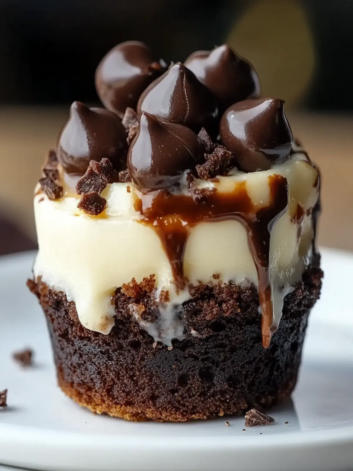 Loaded Brownie Cheesecake Cup: A Decadent Delight Awaits!