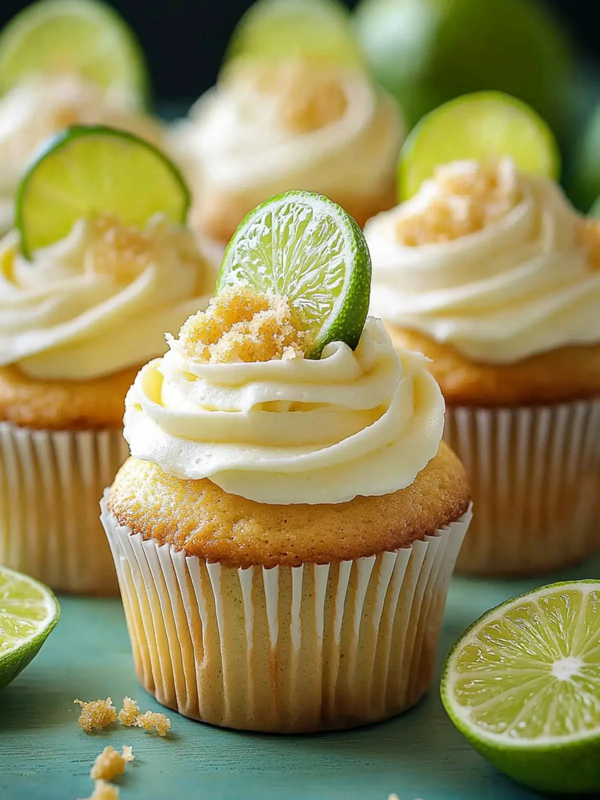 Key Lime Pie Cupcakes