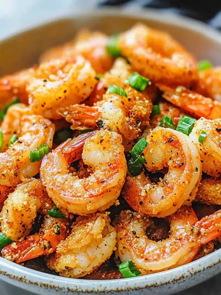 Salt and Pepper Crispy Shrimp