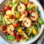 Roasted Vegetable Pasta Salad With Shrimp for a Fresh Summer Feast 8 Roasted Vegetable Pasta Salad With Shrimp