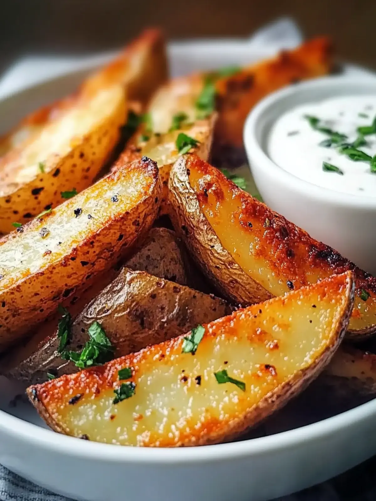 Crispy Potato Wedges Recipe