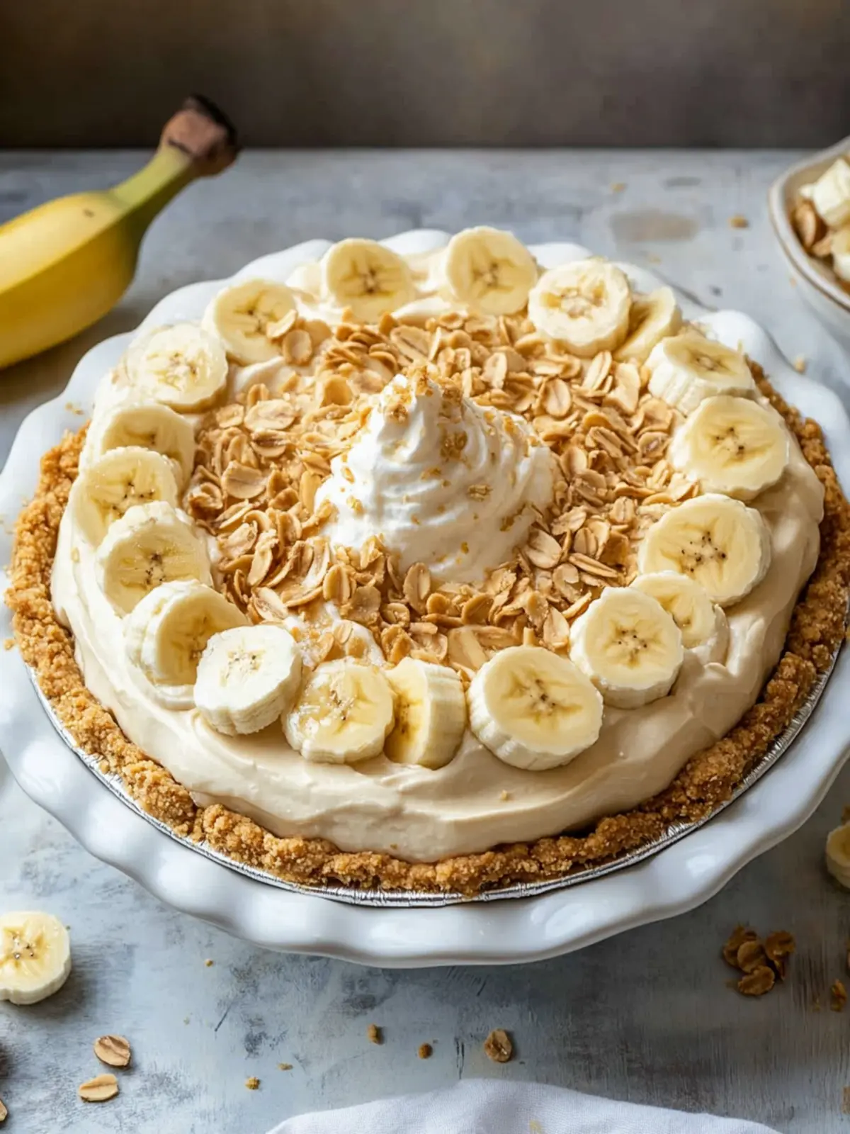 Peanut Butter Banana Cream Pie