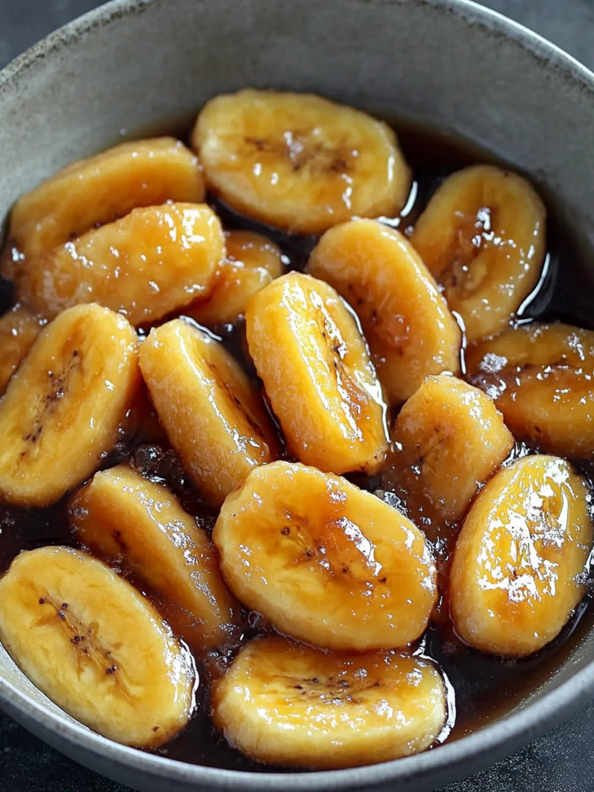 Plantain Bananas in Syrup (Minatamis na Saging)