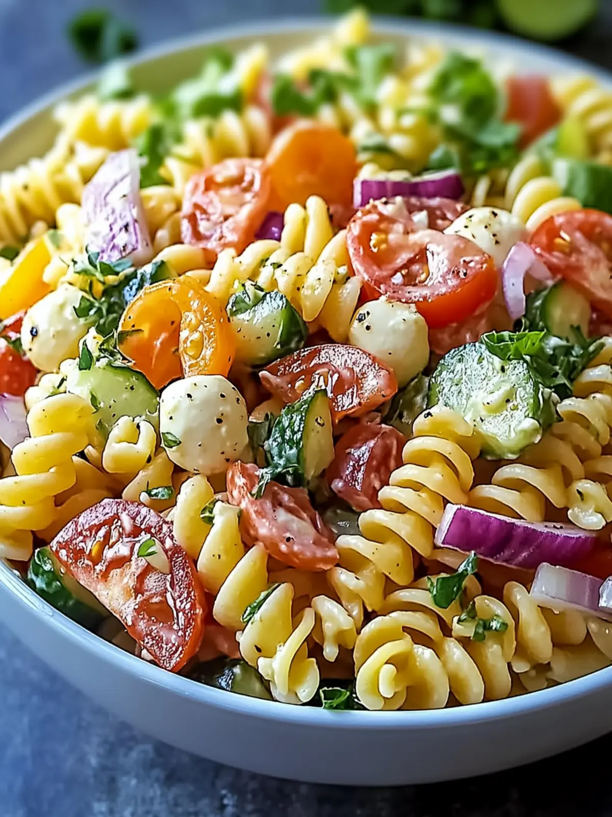 California Pasta Salad: Fresh, Flavorful, and Totally Customizable