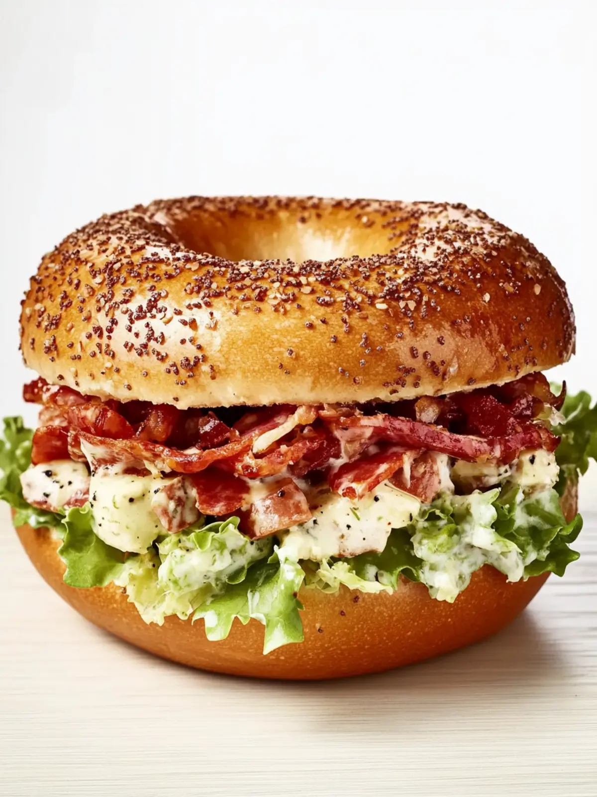 California BLT Chopped Bagel