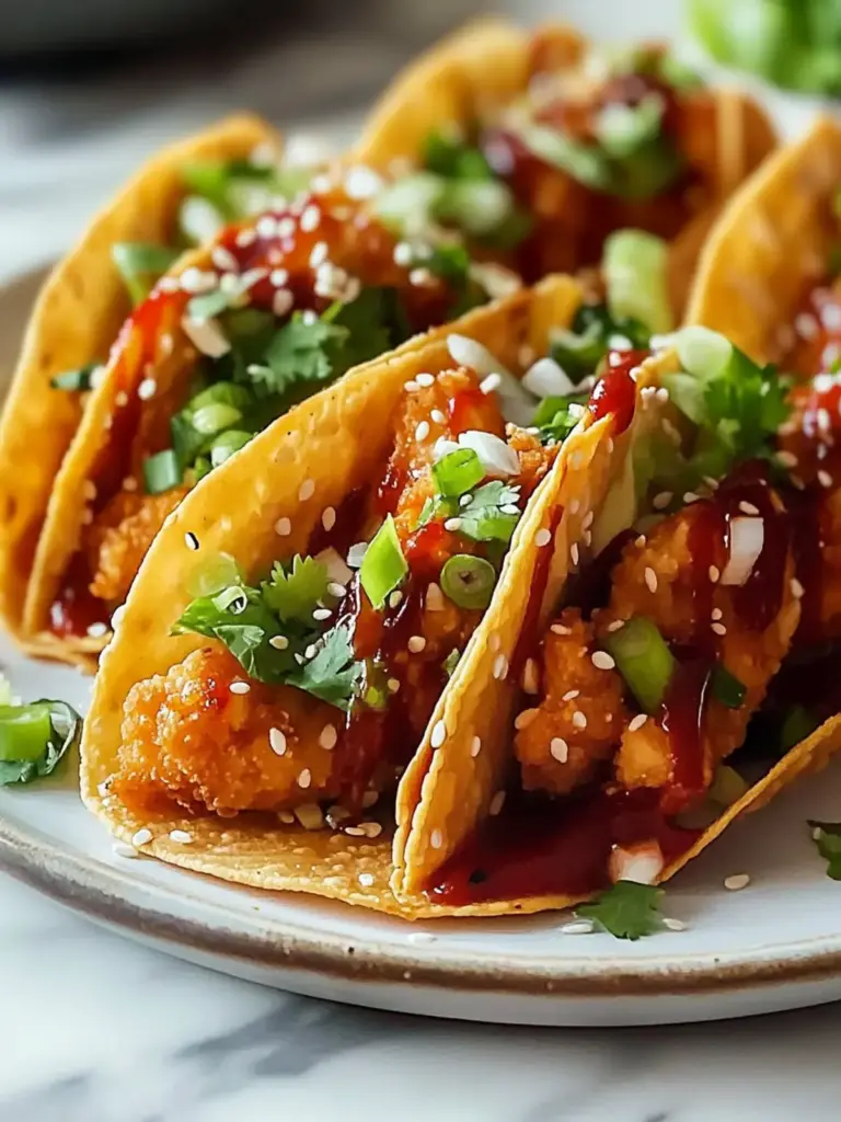 Amazing Crispy Chicken Wonton Tacos