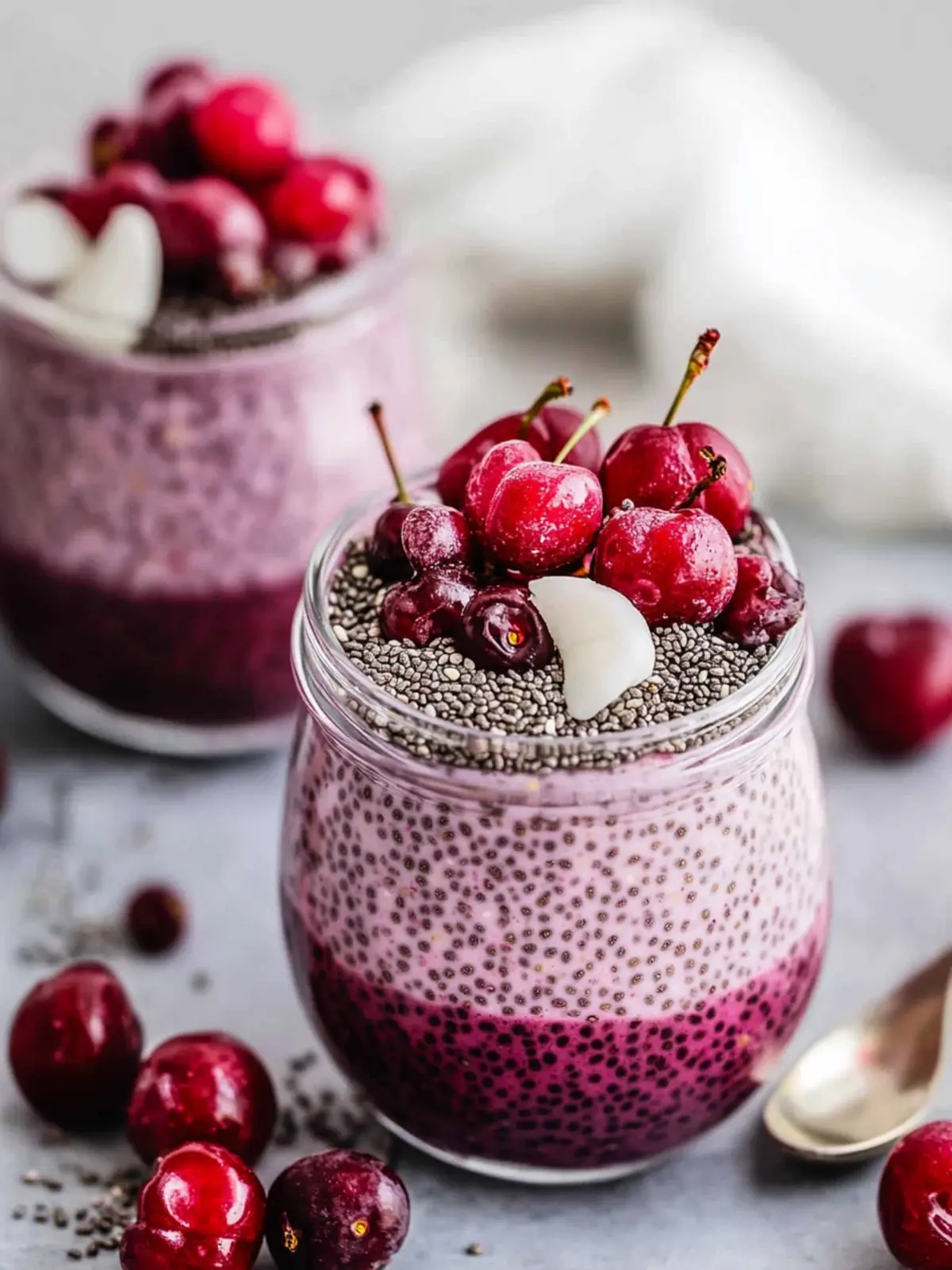 Cherry Chia Pudding: A Creamy Vegan Breakfast Treat 4 Cherry Chia Pudding