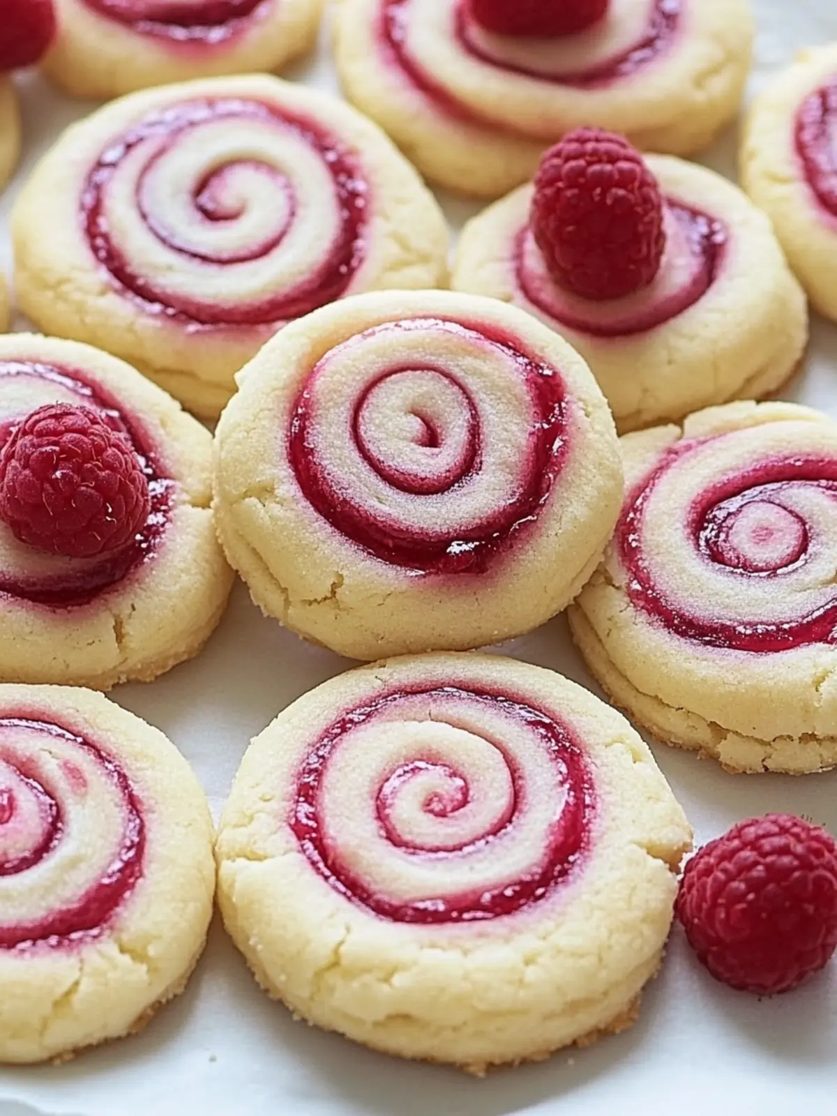 Raspberry Swirl Shortbread Cookies that Melt in Your Mouth 3 Raspberry Swirl Shortbread Cookies