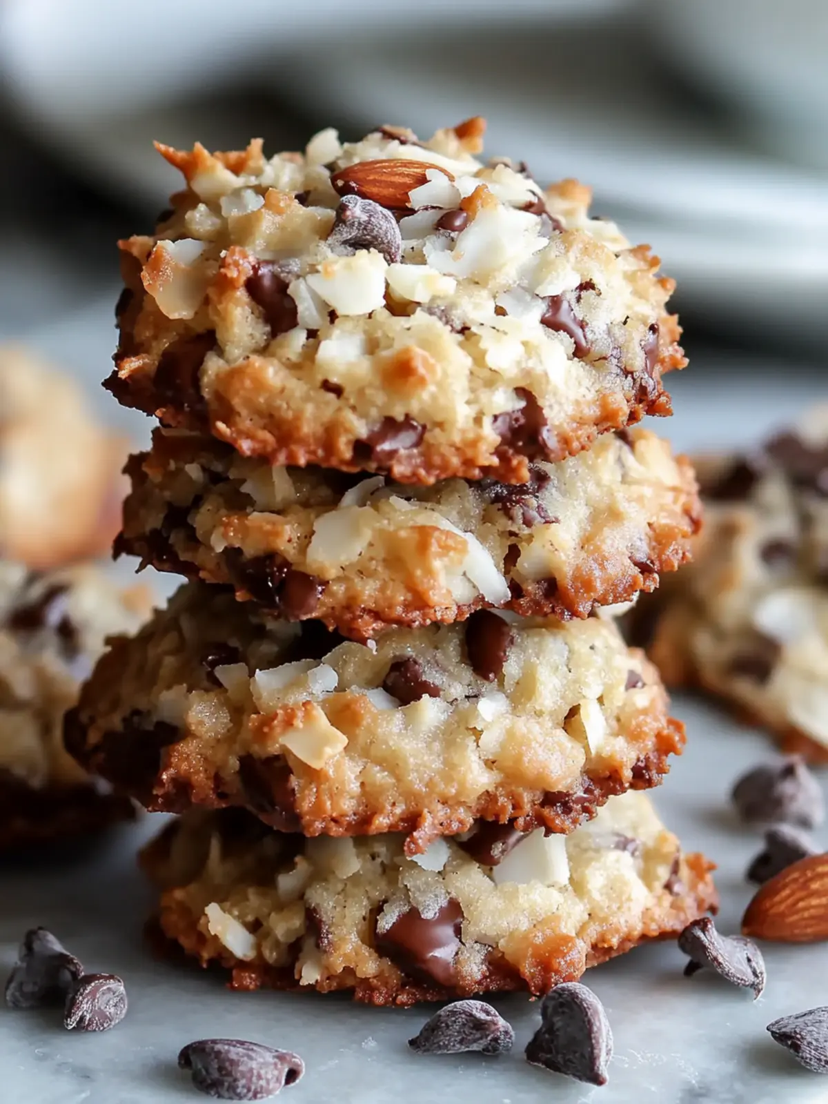 Almond Joy Cookies - Easy Chocolate Coconut Treat