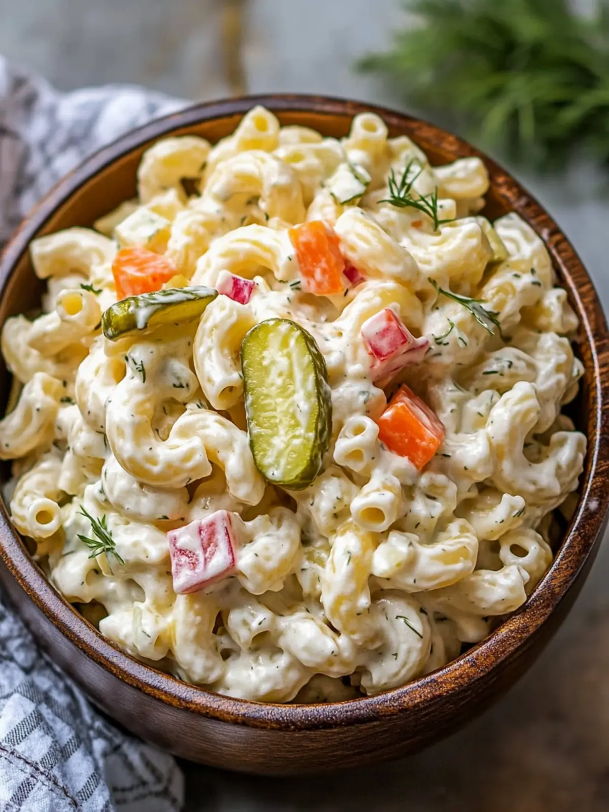 Creamy Dill Pickle Macaroni Salad: Your New Summer Favorite 2 Creamy Dill Pickle Macaroni Salad