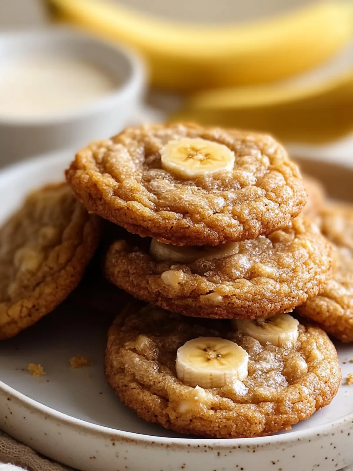 Chewy Banana Bread Cookies Recipe: Snack on Pure Deliciousness 3 Chewy Banana Bread Cookies Recipe: Delicious and Easy Treats!