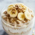 Overnight Oats with Banana & Yogurt