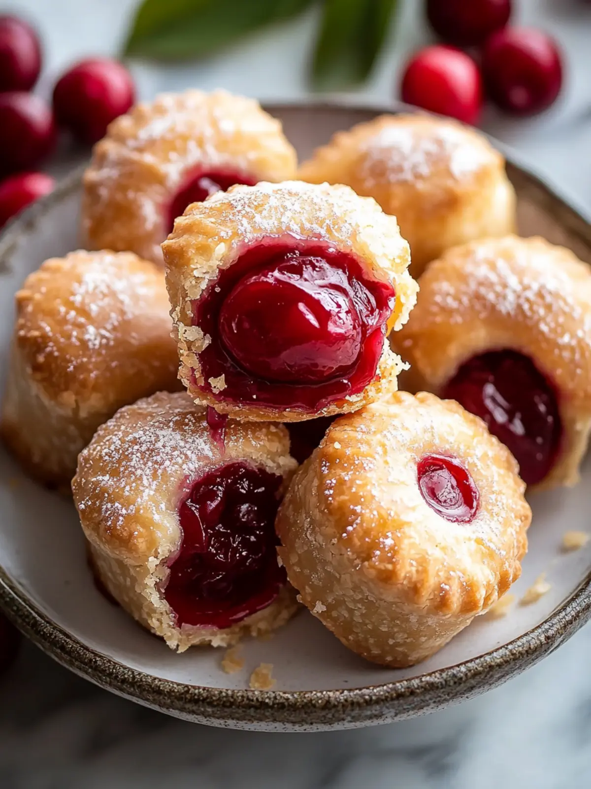 Cherry Pie Bites