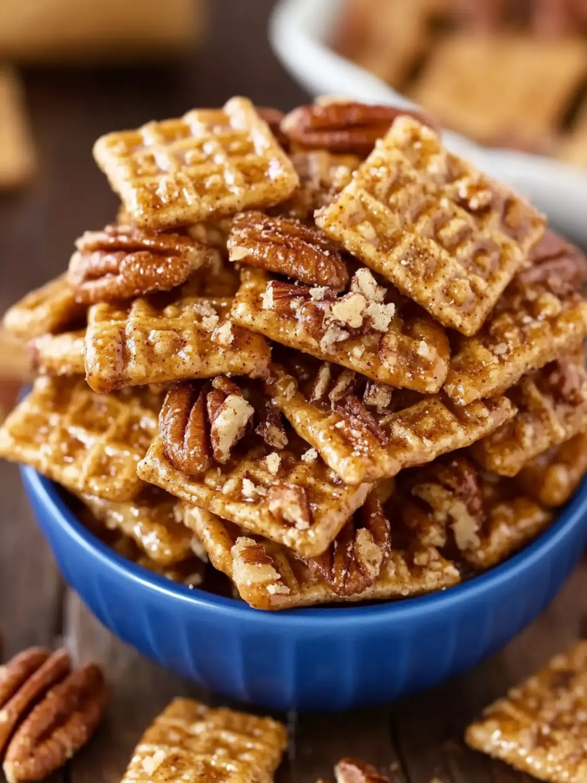 Praline Crunch Crispix Pecan