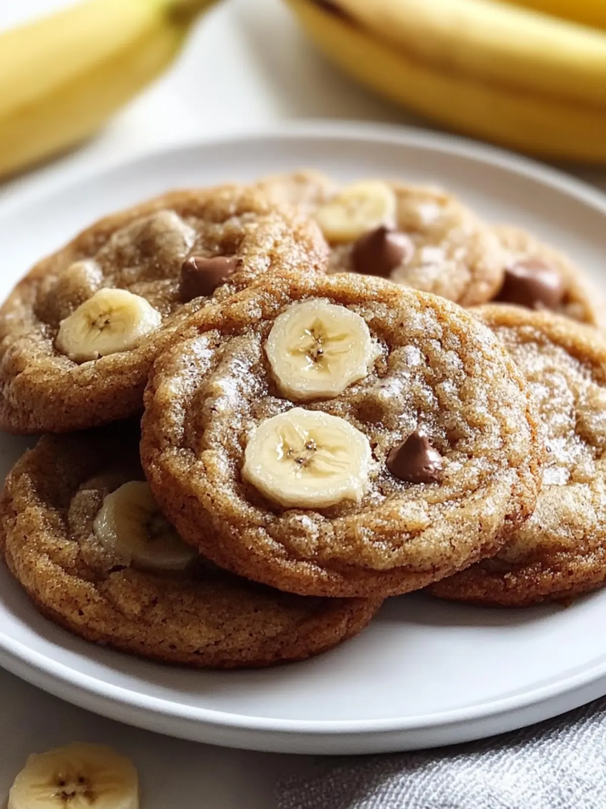 Chewy Banana Bread Cookies Recipe: Snack on Pure Deliciousness 2 Chewy Banana Bread Cookies Recipe: Delicious and Easy Treats!