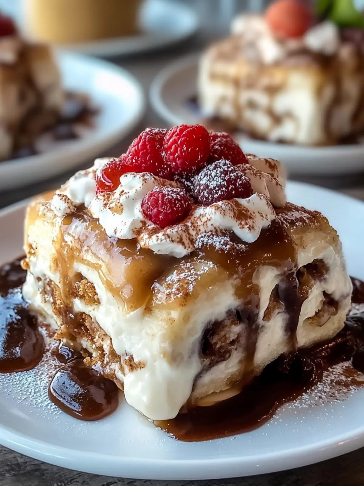 Cinnamon Roll Cheesecake Chimichanga