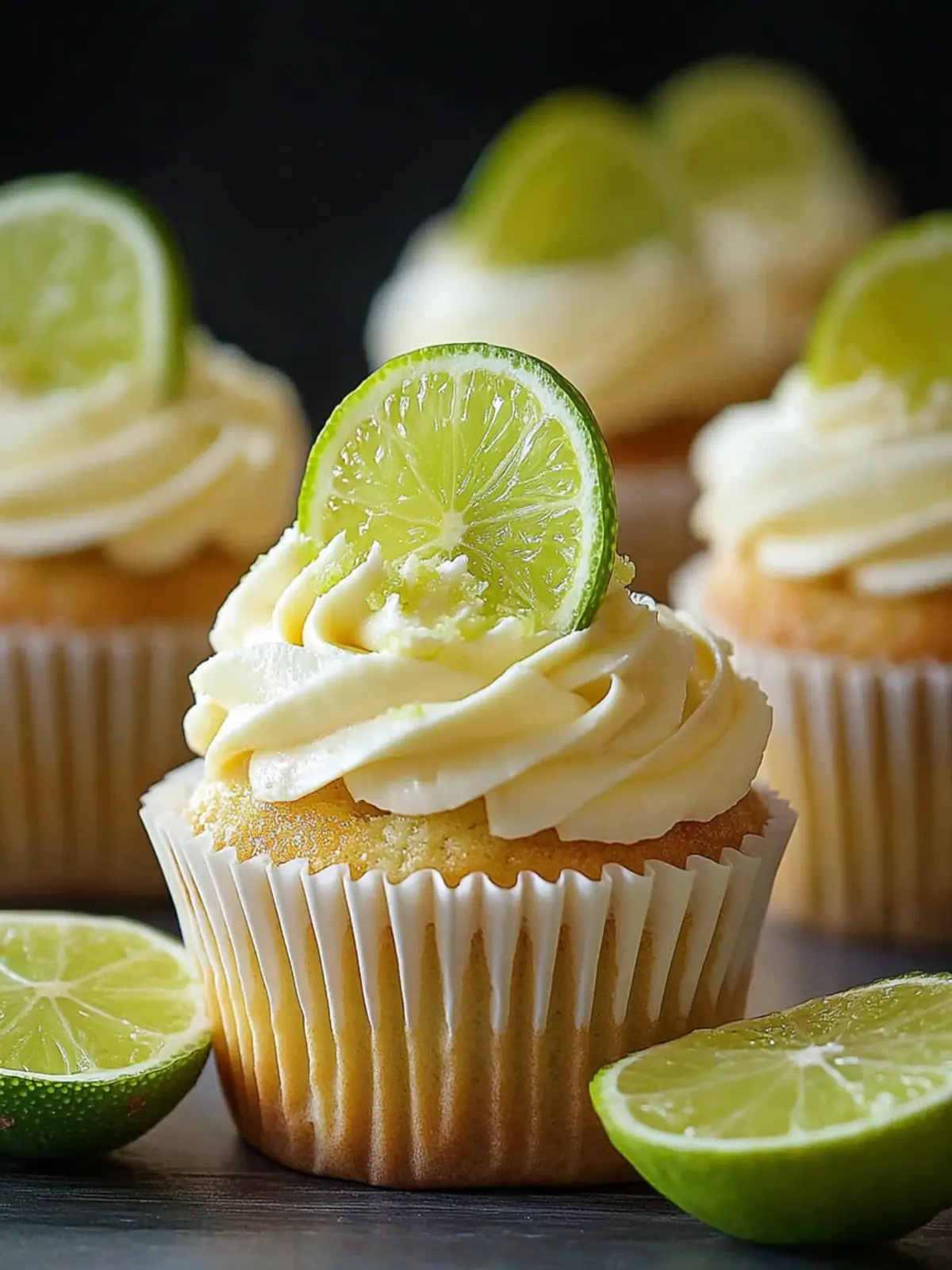 Key Lime Pie Cupcakes