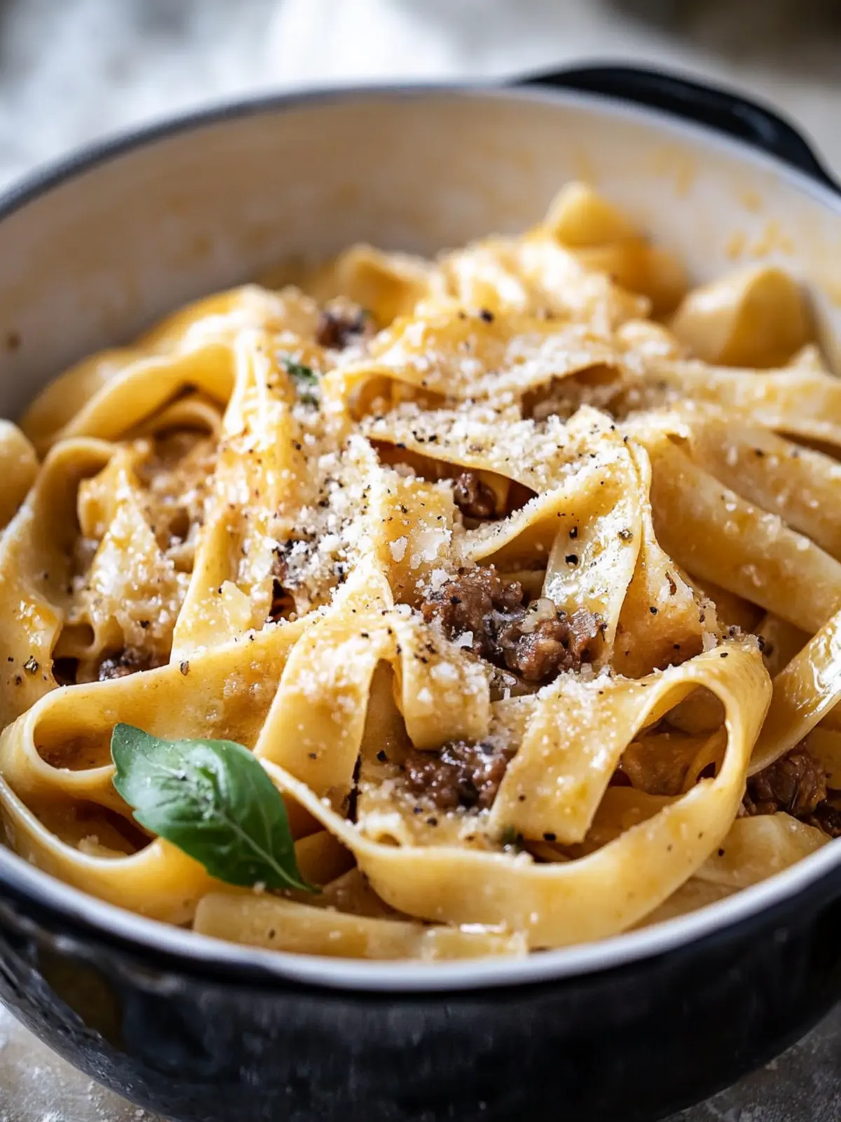 Effortless 4-Ingredient Slow Cooker Tax Day Pappardelle 4 4-Ingredient Slow Cooker Tax Day Pappardelle