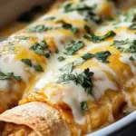 Create the Best High Protein Chicken Enchiladas for Dinner Tonight!